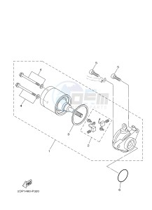 GPD125A GPD125-A NMAX125 (2DS6) drawing STARTING MOTOR