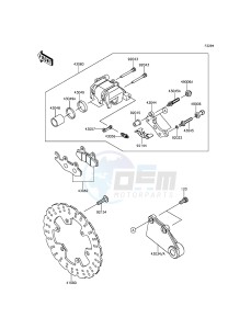 NINJA_250SL BX250AFF XX (EU ME A(FRICA) drawing Rear Brake