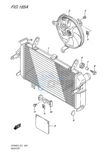 SFV 650 ABS GLADIUS EU drawing RADIATOR