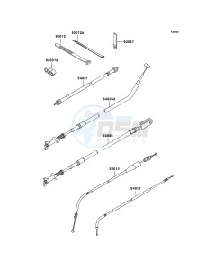 KLF300 4x4 KLF300C6F EU GB drawing Cables