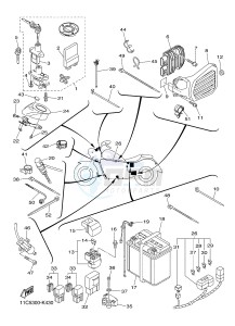 XVS1300A MIDNIGHT STAR (11C9) drawing ELECTRICAL 2