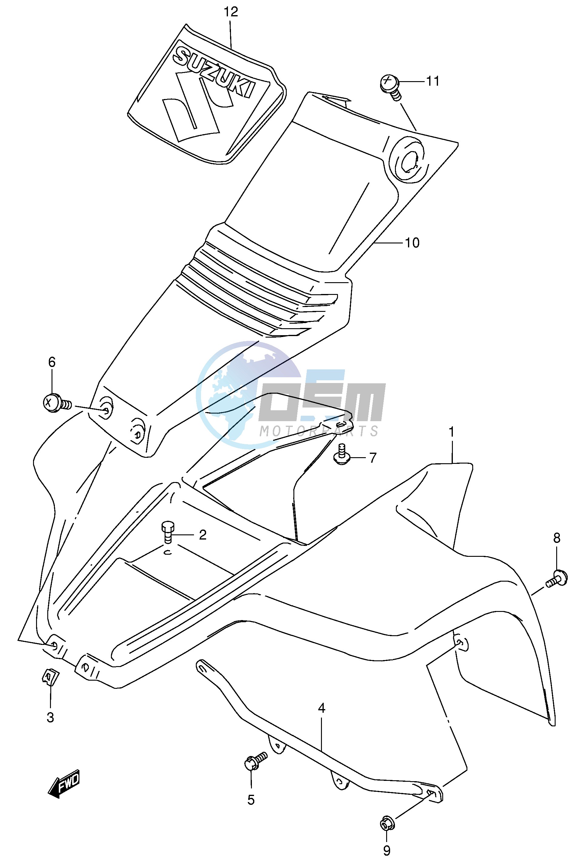 FRONT FENDER (MODEL K1)