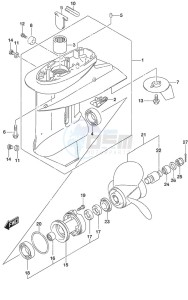 DF 30A drawing Gear Case