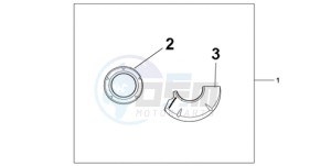 CBR1000RR9 UK - (E / MK) drawing CARBON CRANKCASE COVER SET