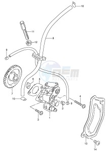 DS80 (E3-E28) drawing OIL PUMP