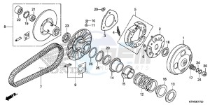 SH300D SH300i UK - (E) drawing DRIVEN FACE