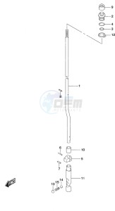 DF 50A drawing Clutch Rod