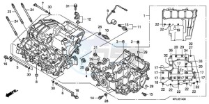 CBR1000RR9 France - (F / CMF REP) drawing CRANKCASE