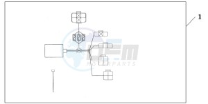 XL700VA drawing FOG LIGHT CONTROLLER