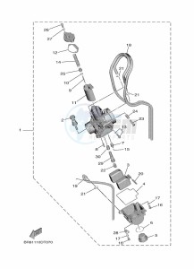 YZ65 (BR8A) drawing CARBURETOR