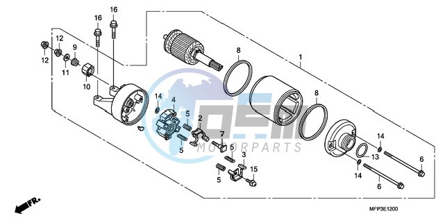 STARTING MOTOR