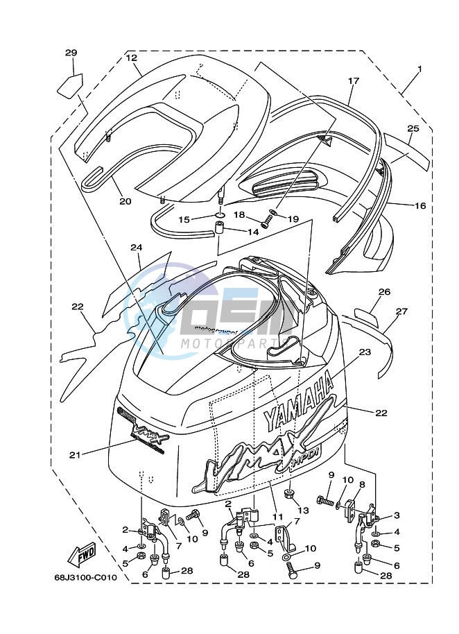 TOP-COWLING