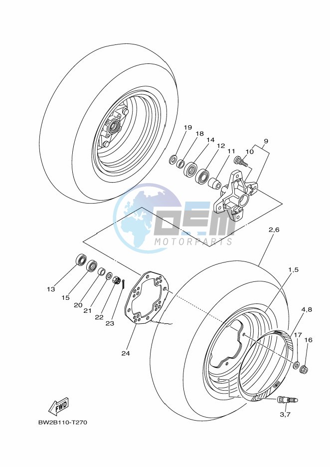 FRONT WHEEL