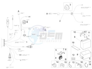 V9 Roamer 850 (APAC) drawing Elektr. inst. acht.