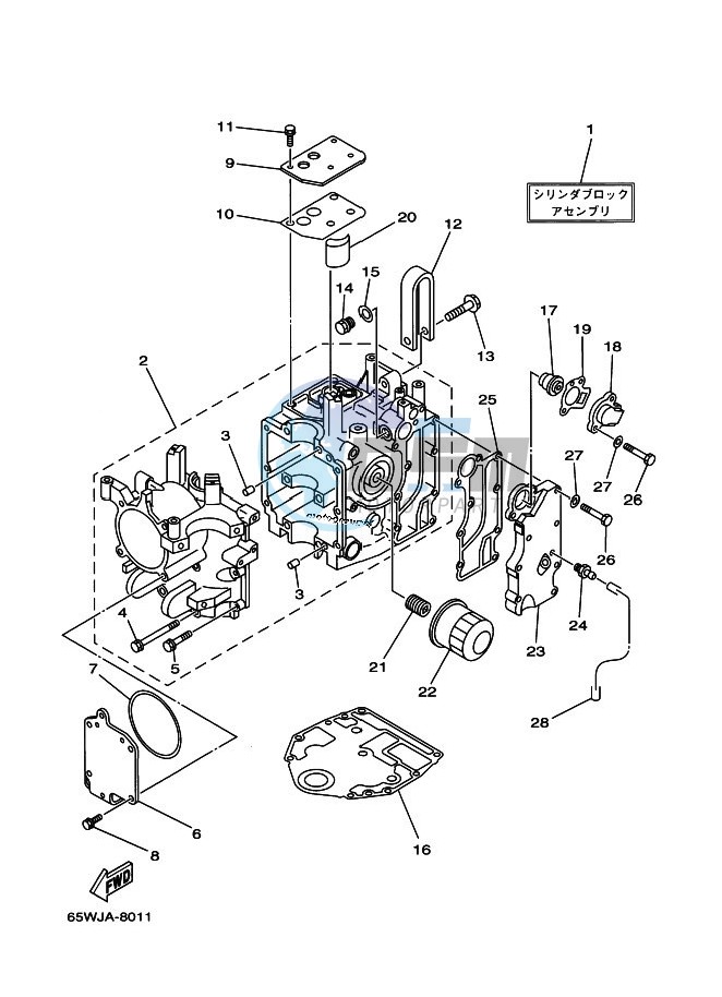 CYLINDER--CRANKCASE