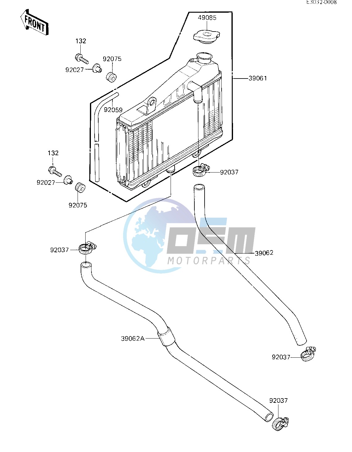 RADIATOR -- 84 A1- -