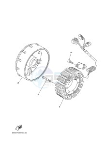 YXR700F YXR7FD RHINO 700 (1RBE 1RBF 1RBG 1RBH) drawing GENERATOR