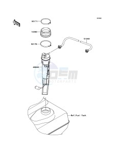 JET SKI ULTRA 300LX JT1500JBF EU drawing Fuel Pump