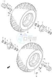 LT-Z50Z drawing FRONT WHEEL