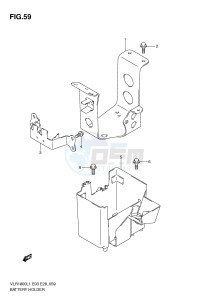 VLR1800 (E3-E28) drawing BATTERY HOLDER