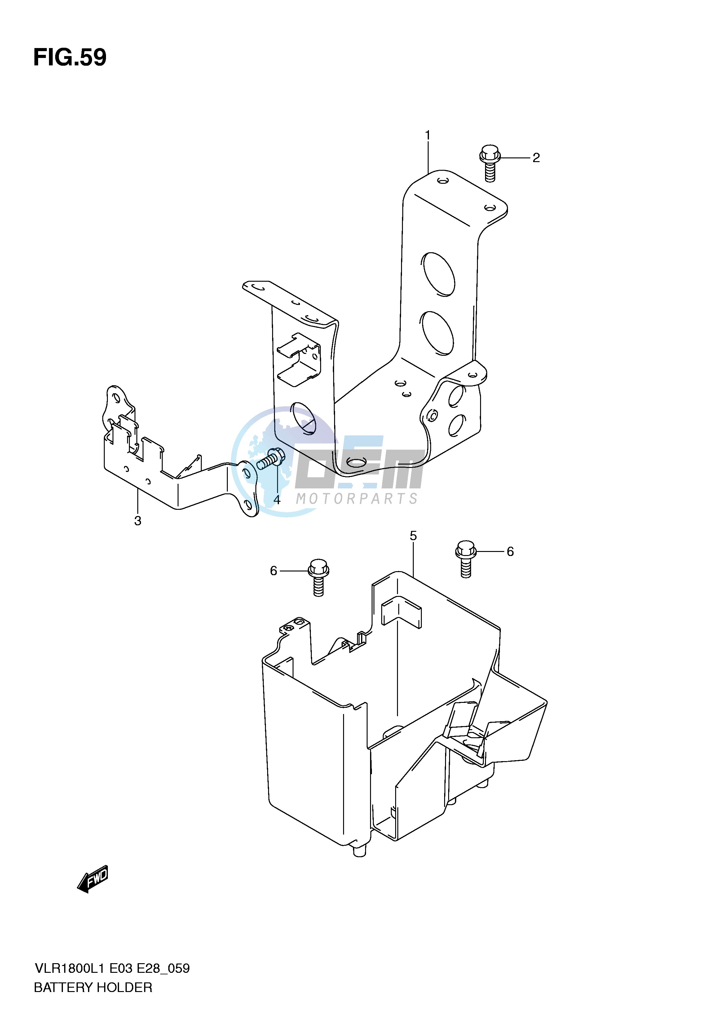 BATTERY HOLDER