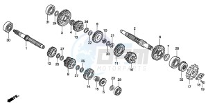 NX2502 drawing TRANSMISSION