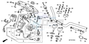 CB13009 SI / MME TWO - (SI / MME TWO) drawing HANDLE PIPE/TOP BRIDGE