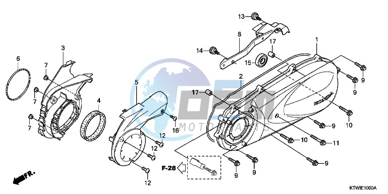 LEFT CRANKCASE COVER