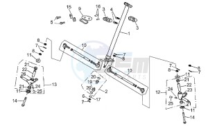 Quasar 125-180 drawing Steering