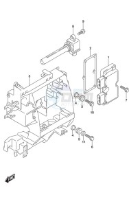 DF 150 drawing Rectifier/Ignition Coil (Model: TG/ZG)