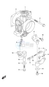 DF 140A drawing Throttle Body