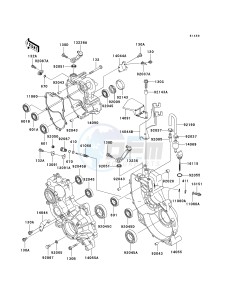 KAF 950 C [MULE 3010 TRANS4X4 DIESEL] (C7F) C7F drawing GEAR BOX