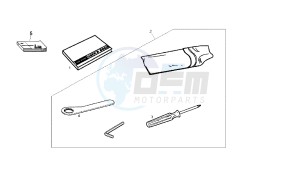 SENDA R DRD X-TREME - 50 CC 2T EURO2 drawing ACCESSORIES