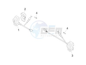 LXV 150 4T USA drawing Selectors - Switches - Buttons