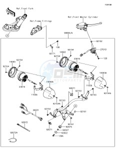 VULCAN S ABS EN650EHF XX (EU ME A(FRICA) drawing Accessory(Sub Lamp)