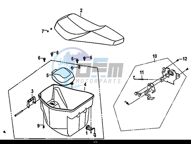 SEAT REAR GRIP