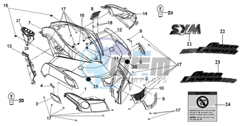 HEADLAMP CPL