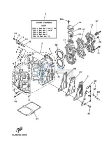 20MSHE drawing CYLINDER--CRANKCASE