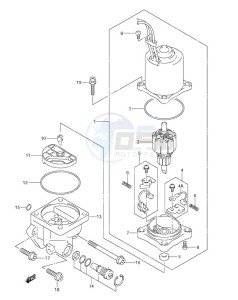 DF 115 drawing PTT Motor