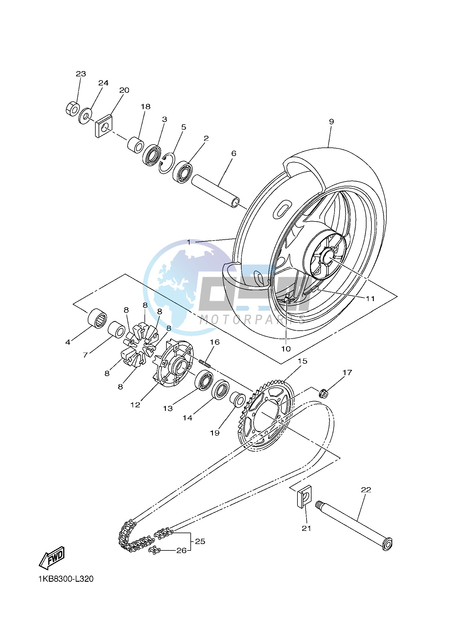 REAR WHEEL