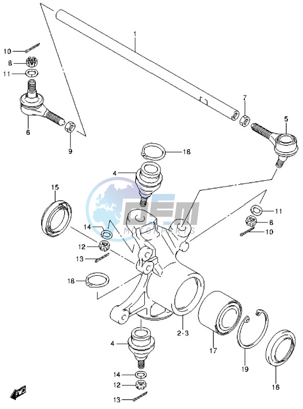 STEERING KNUCKLE