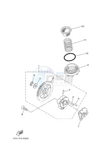 XC100E (1RS2) drawing OIL PUMP