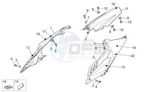 MXV 450 Cross drawing Rear Body