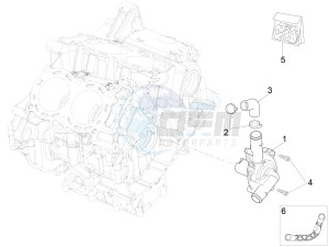 RSV4 1000 RR USA USA drawing Water pump