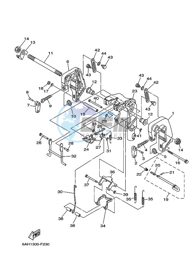 FRONT-FAIRING-BRACKET