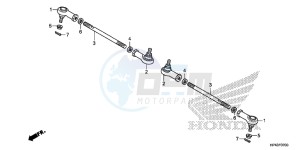 TRX420FED TRX420 Europe Direct - (ED) drawing TIE ROD