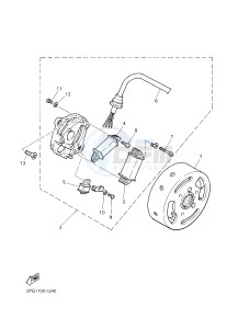 PW50 (5PGW 5PGX) drawing GENERATOR