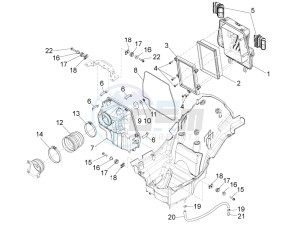 California 1400 Custom ABS 1380 WEG drawing Air box