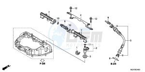 CBR1000RRD Fireblade - CBR1000RR UK - (E) drawing INJECTOR