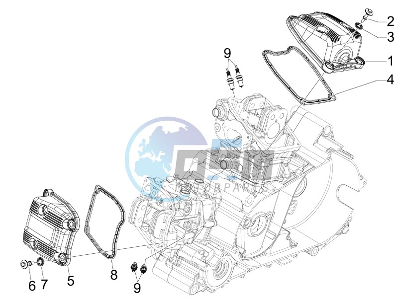 Cylinder head cover